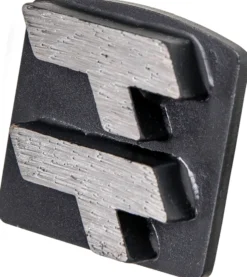 Worker diamantslibesegment, sæt (9 stk.), sort/grov