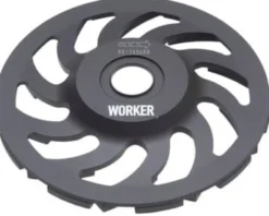 Worker – 'Fan' diamantslibeskive, Ø125 mm (centerhul Ø22,2 mm)
