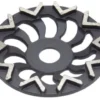 Worker V-Fan diamantslibeskive, Ø125 mm (centerhul Ø22,2 mm)