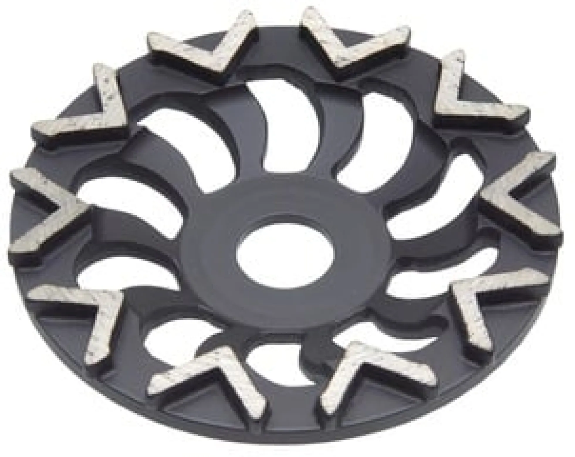 Worker V-Fan diamantslibeskive, Ø125 mm (centerhul Ø22,2 mm)