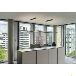WORKLIGHT pendel m. Dali, UGR<19, 4000K, 80° - SLV
