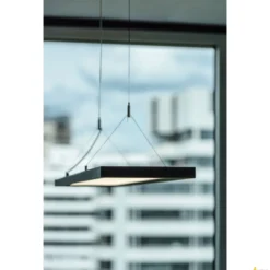 WORKLIGHT pendel m. Dali, UGR<19, 4000K, 80° - SLV