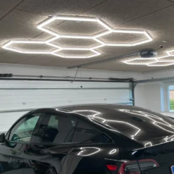 168W, RA95, hexagon LED, 5 felter komplet sæt, inkl. strømtilslutning, ikke dæmpbar, neutral kulør