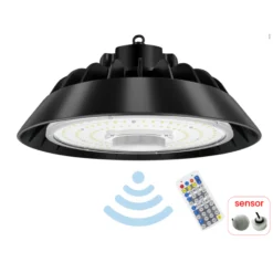 240W sensor high bay Intelligent2, 150lm/W, indbygget lys- og bevægelsessensor, 4000K, 120° spredning
