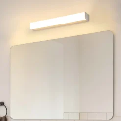 9W SKÄR bad/spejllampe, RA90, IP44, 40cm, hvid - Dæmpbar