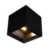 9W Solara sort LED væglampe med sensor, IP65, 3-i-1 CCT, 800lm, PIR sensor