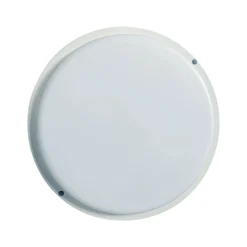 24W udendørs væg/loftlampe, IP54, Ø24cm, højde 3,8cm, skotlampe, kold hvid