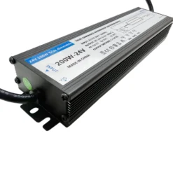 200W vandtæt dæmpbar strømforsyning - 24V DC, 8.33A, Triac, IP67