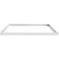 120x60 LED panel ramme - Enkel montering med skruer, hvid kant