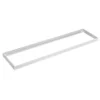 120x30 LED panelramme - Let montering, plasthjørner, skrufri design, hvid kant