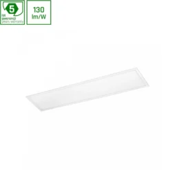 30x120 LED panel, 40W, 130lm/W, hvid kant, Algine, 3000K