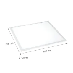 60x60 LED panel, 45W, 102lm/W, ikke dæmpbar, Algine, 6000K (udgået)