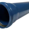 110 x 3000 mm blå PVC-regnvandsrør m/mf., SN8, EN 1401
