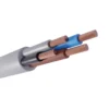 4x6 mm² Installationskabel halogenfri, stikledning, pr. meter DCA