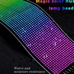 2x Pixel matrix panel 20x64, Bluetooth, 5V USB