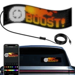 2x Pixel matrix panel 20x64, Bluetooth, 5V USB