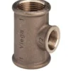 3/4" x 1/2" x 3/4" Tee Rødgods Silicium Bronze