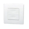 Yokis TLM2-UP trådløs batteritryk, 2 tryk, Zigbee