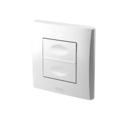 Yokis TLM2-UP trådløs batteritryk, 2 tryk, Zigbee