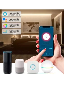 Zigbee lysdæmper til ledning med fodkontakt
