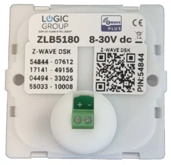 Z-Wave RGB svagstrømstryk ZLB5180, passer i FUGA - Logic Group