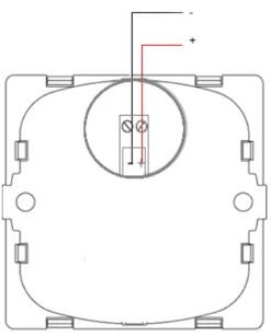 Z-Wave RGB svagstrømstryk ZLB5180, passer i FUGA - Logic Group